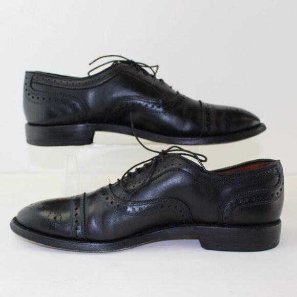 Allen Edmonds Black Brogue Oxfords - Picture 2 of 9